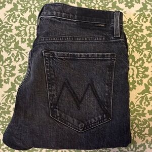 Mother Tomcat Ankle Jeans, 30, color On the Fly or grey, high rise